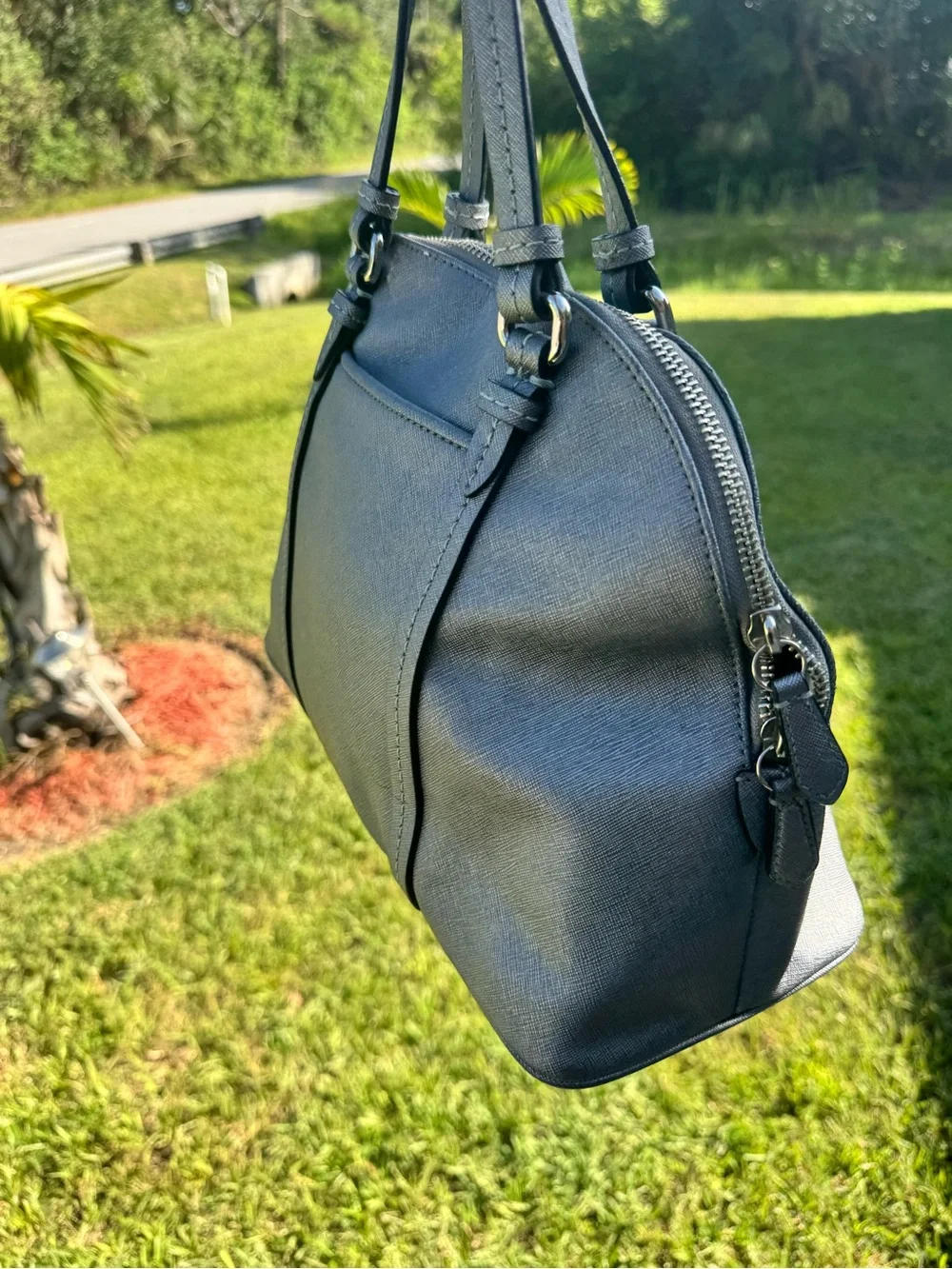 Coach Peyton Cora Dome Satchel